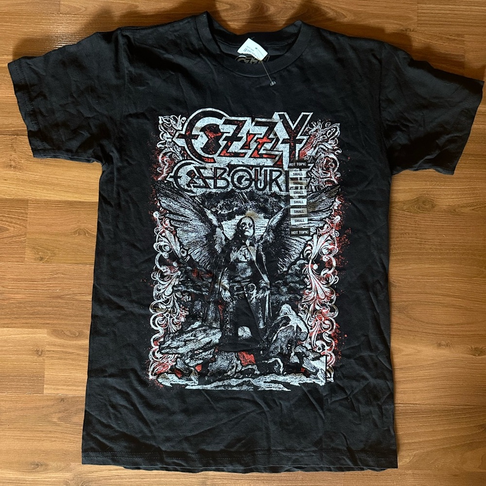 Hot Topic Black Ozzy Osbourne Graphic Tee